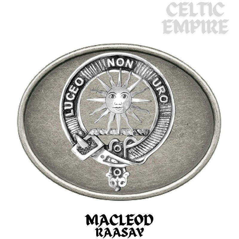 MacLeod (Raasay) Family Clan Crest Regular Buckle