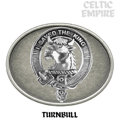 Turnbull Family Clan Crest Regular Buckle