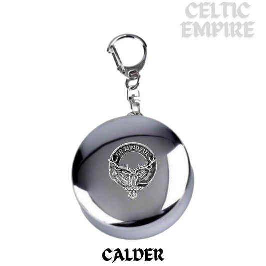 Calder Scottish Family Clan Crest Folding Cup Key Chain