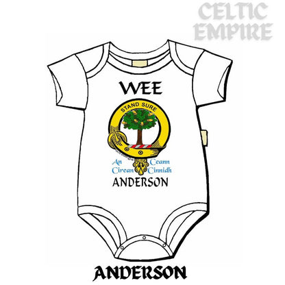 Anderson Scottish Family Clan Crest Baby Jumper