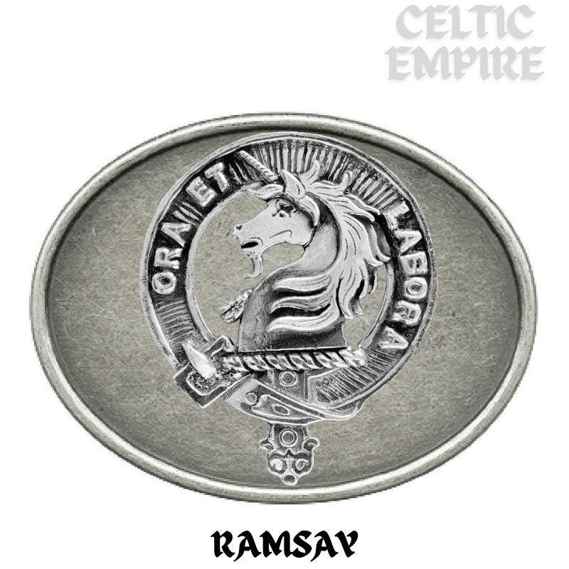 Ramsay Family Clan Crest Regular Buckle
