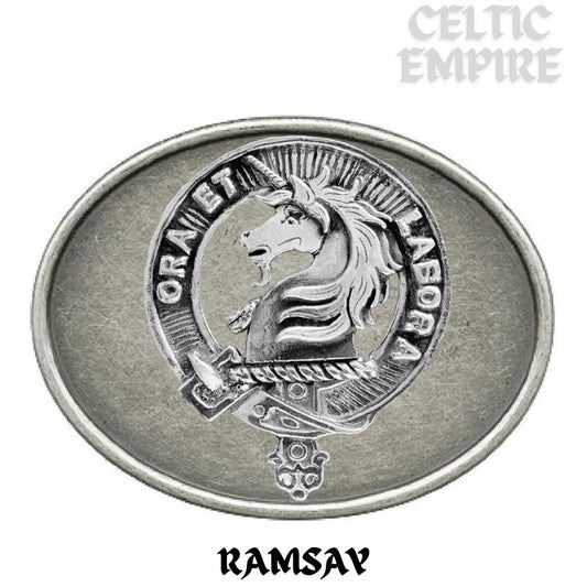 Ramsay Family Clan Crest Regular Buckle
