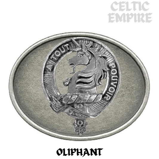 Oliphant Family Clan Crest Regular Buckle
