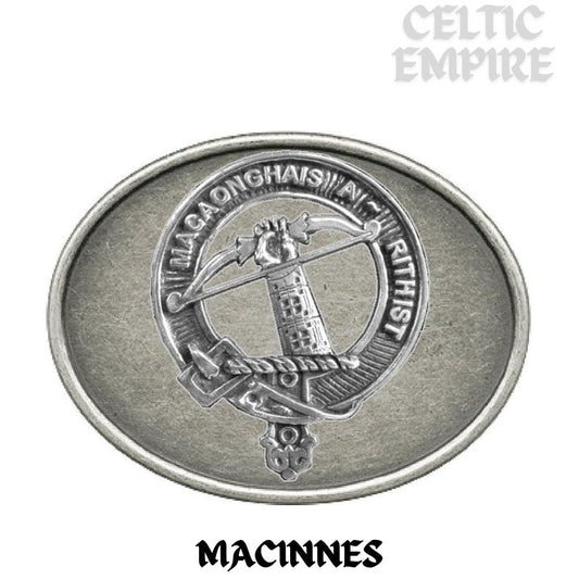 MacInnes Family Clan Crest Regular Buckle