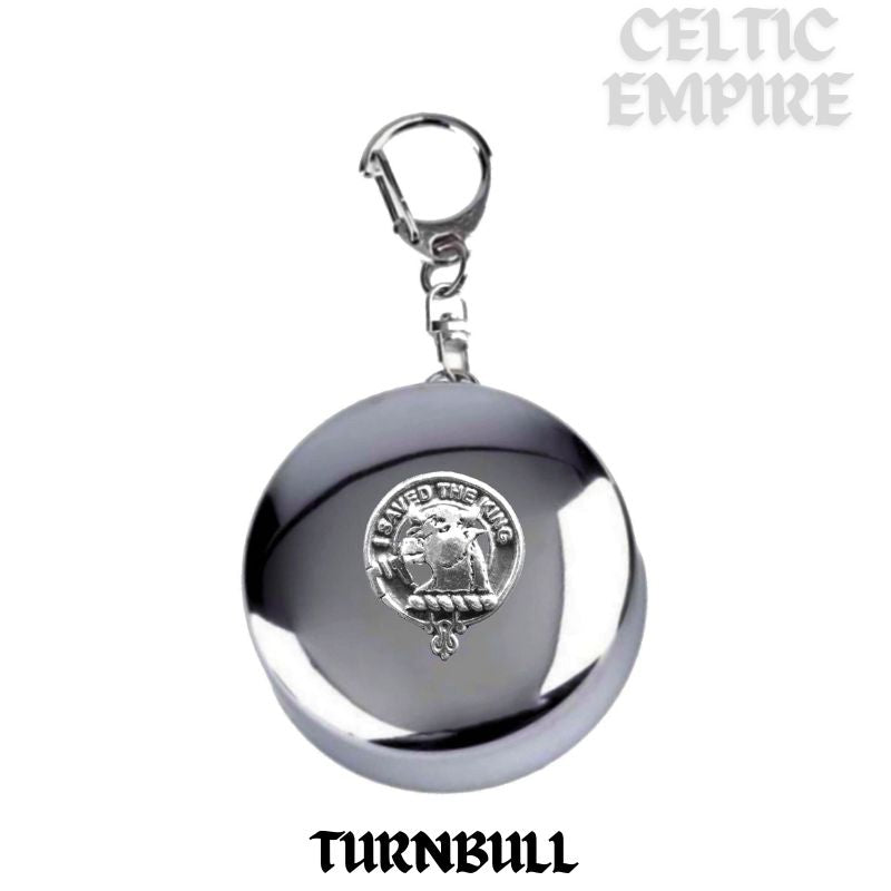 Turnbull Scottish Family Clan Crest Folding Cup Key Chain