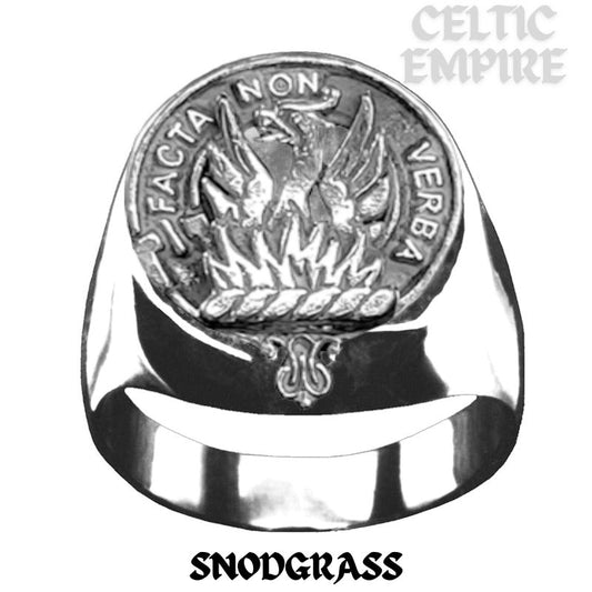 Snodgrass Scottish Family Clan Crest Ring