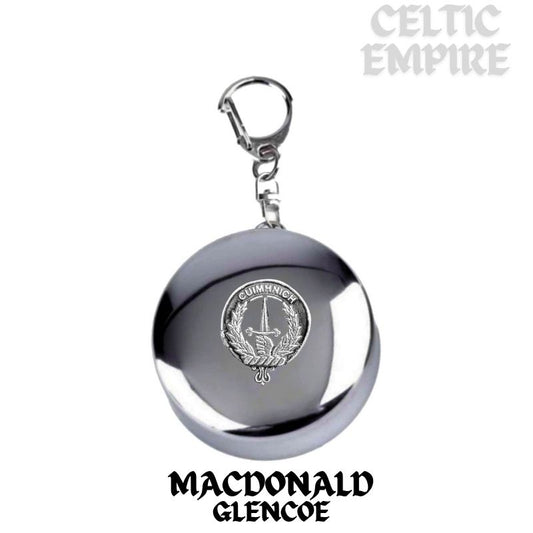 MacDonald (Glencoe) Scottish Family Clan Crest Folding Cup Key Chain