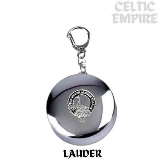 Lauder Scottish Family Clan Crest Folding Cup Key Chain