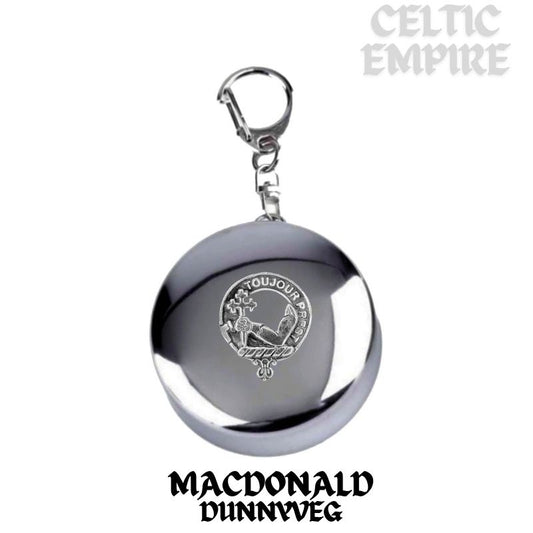 MacDonald (Dunnyveg) Scottish Family Clan Crest Folding Cup Key Chain