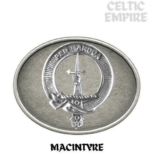 MacIntyre Family Clan Crest Regular Buckle