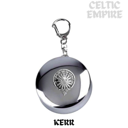 Kerr Scottish Family Clan Crest Folding Cup Key Chain