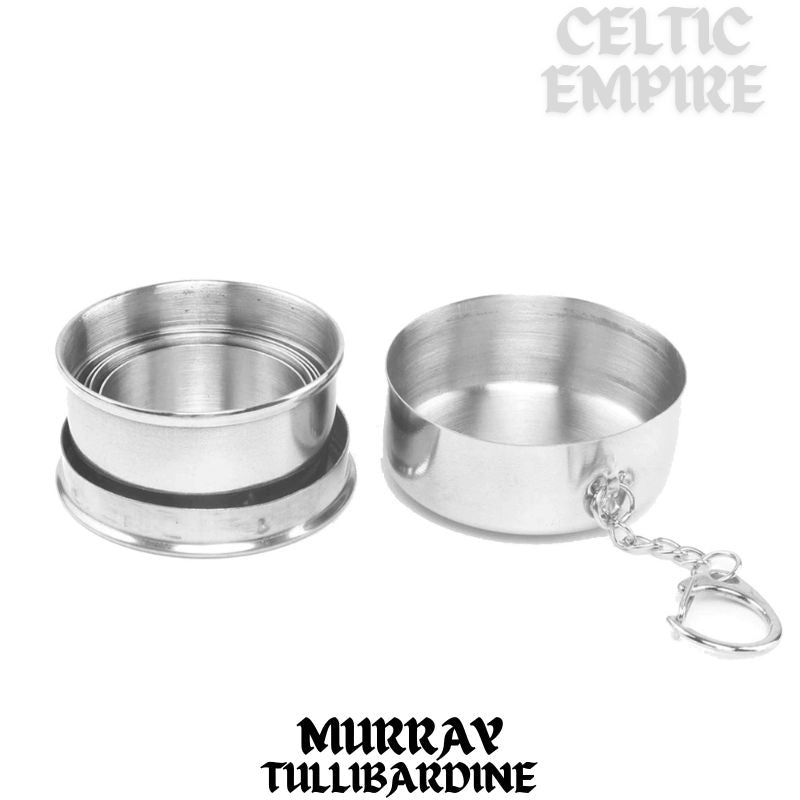 Murray (Tullibardine) Scottish Family Clan Crest Folding Cup Key Chain