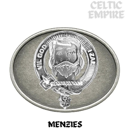 Menzies Family Clan Crest Regular Buckle