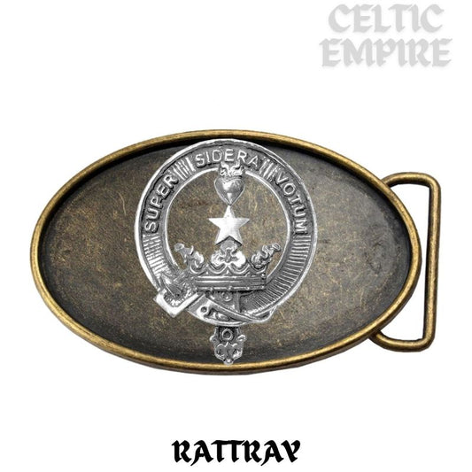 Rattray Family Clan Crest Regular Buckle
