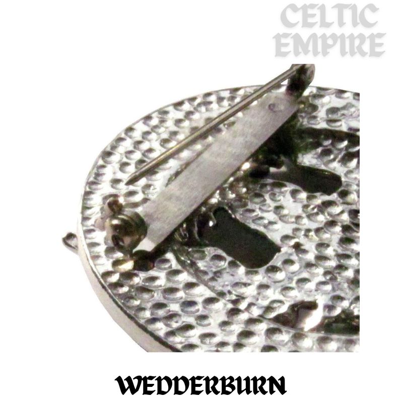 Wedderburn Family Clan Crest Scottish Cap Badge