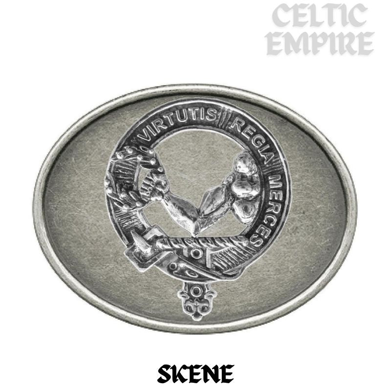 Skene Family Clan Crest Regular Buckle