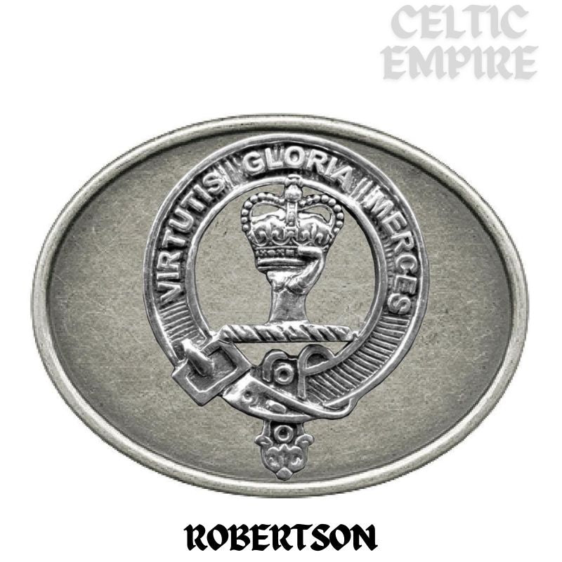 Robertson Family Clan Crest Regular Buckle