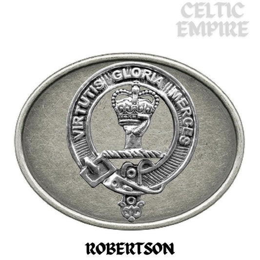 Robertson Family Clan Crest Regular Buckle