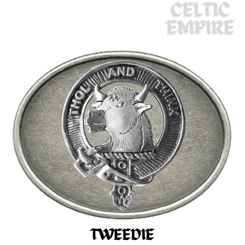 Tweedie Family Clan Crest Regular Buckle