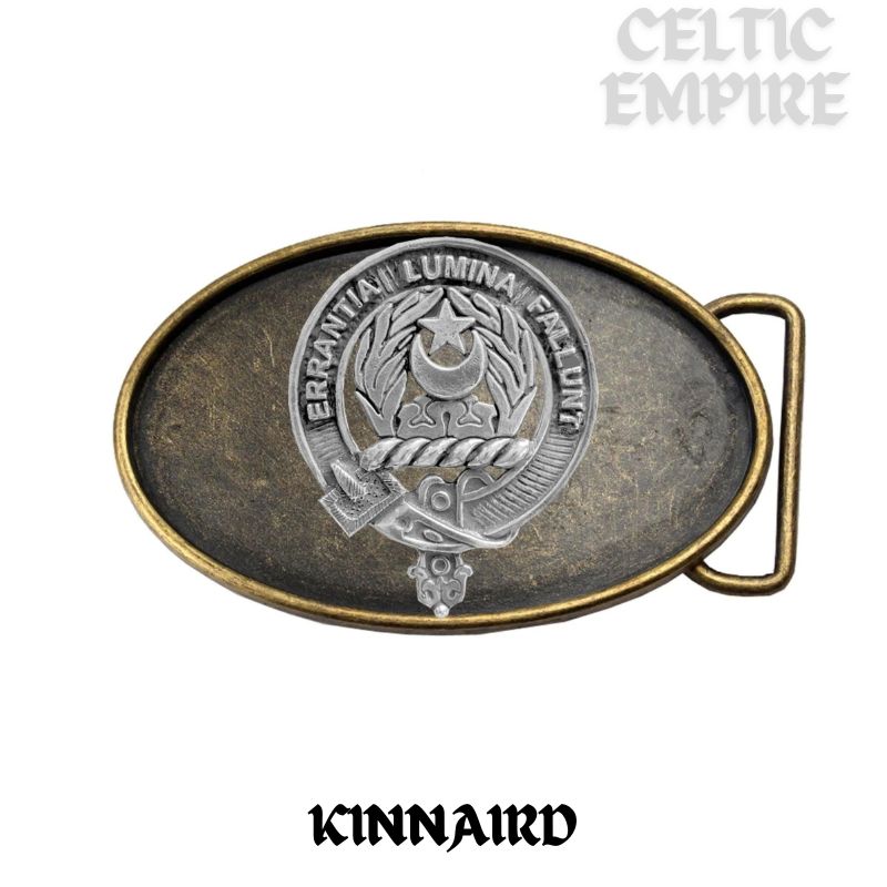 Kinnaird Family Clan Crest Regular Buckle
