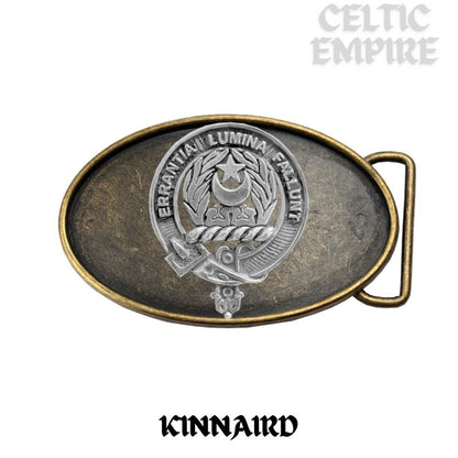 Kinnaird Family Clan Crest Regular Buckle