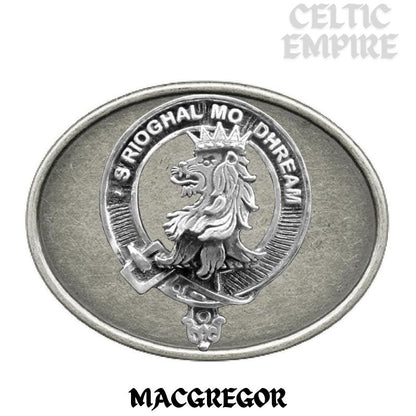 MacGregor Family Clan Crest Regular Buckle