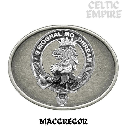 MacGregor Family Clan Crest Regular Buckle