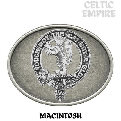 MacIntosh Family Clan Crest Regular Buckle