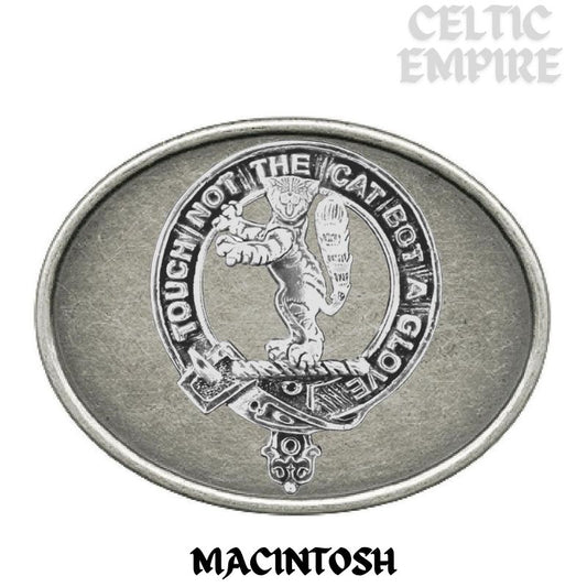 MacIntosh Family Clan Crest Regular Buckle