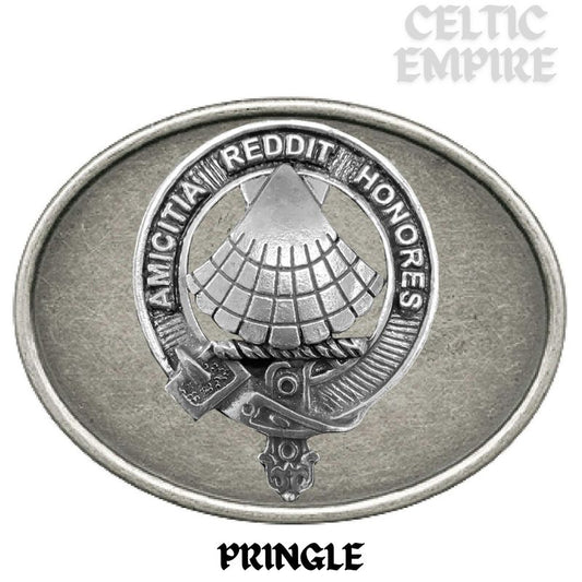 Pringle Family Clan Crest Regular Buckle