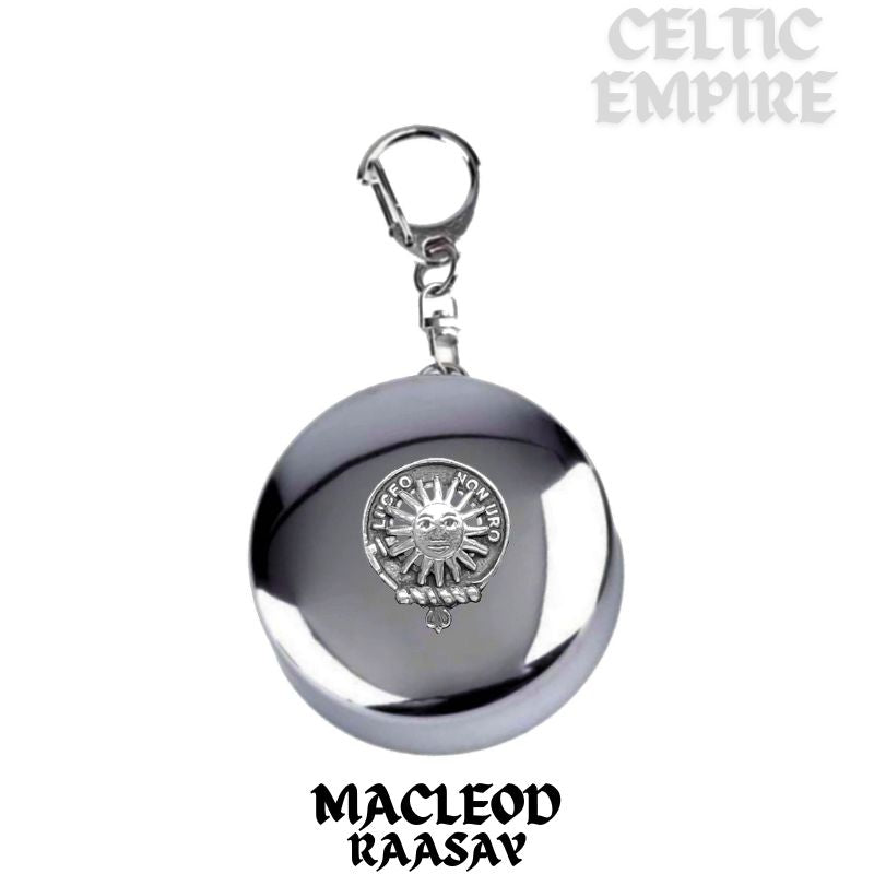 MacLeod (Raasay) Scottish Family Clan Crest Folding Cup Key Chain