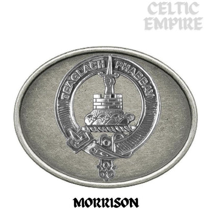 Morrison Family Clan Crest Regular Buckle