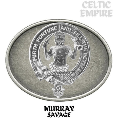 Murray Savage Family Clan Crest Regular Buckle