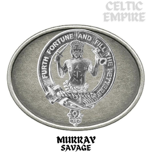 Murray Savage Family Clan Crest Regular Buckle