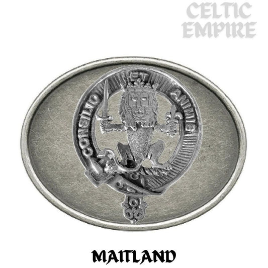 Maitland Family Clan Crest Regular Buckle