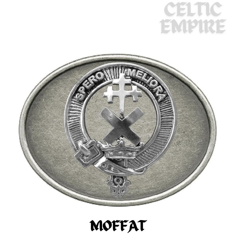 Moffatt Family Clan Crest Regular Buckle