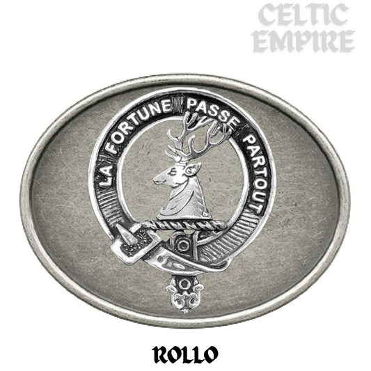 Rollo Family Clan Crest Regular Buckle