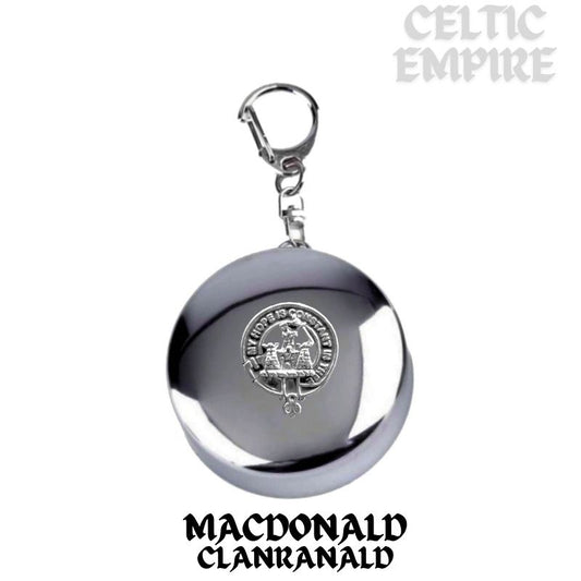 MacDonald (Family Clanranald) Scottish Family Clan Crest Folding Cup Key Chain