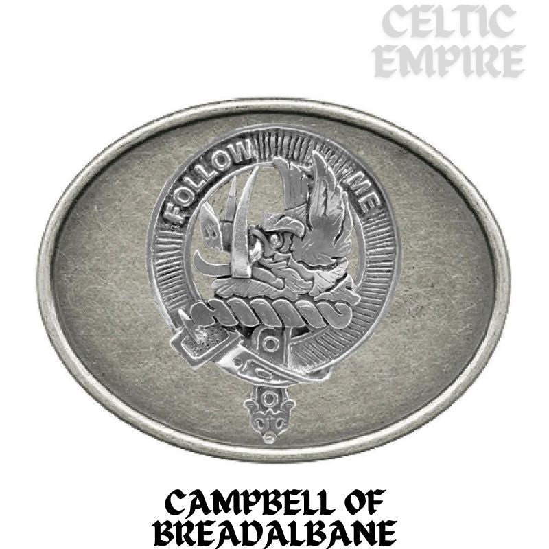 Campbell Breadalbane Clan Crest Regular Buckle