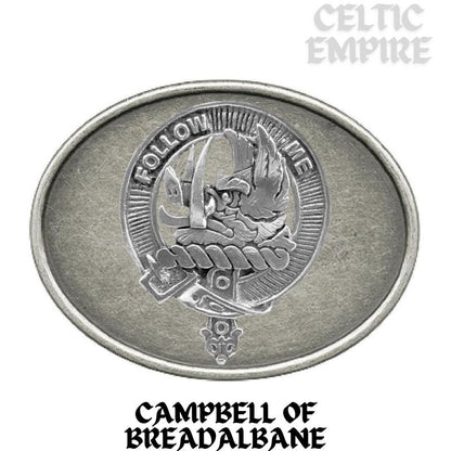 Campbell Breadalbane Clan Crest Regular Buckle