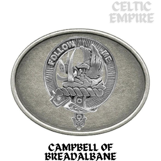 Campbell Breadalbane Clan Crest Regular Buckle