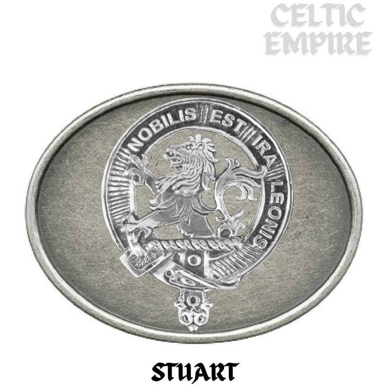 Stuart Family Clan Crest Regular Buckle