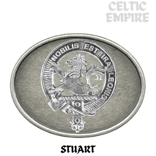 Stuart Family Clan Crest Regular Buckle