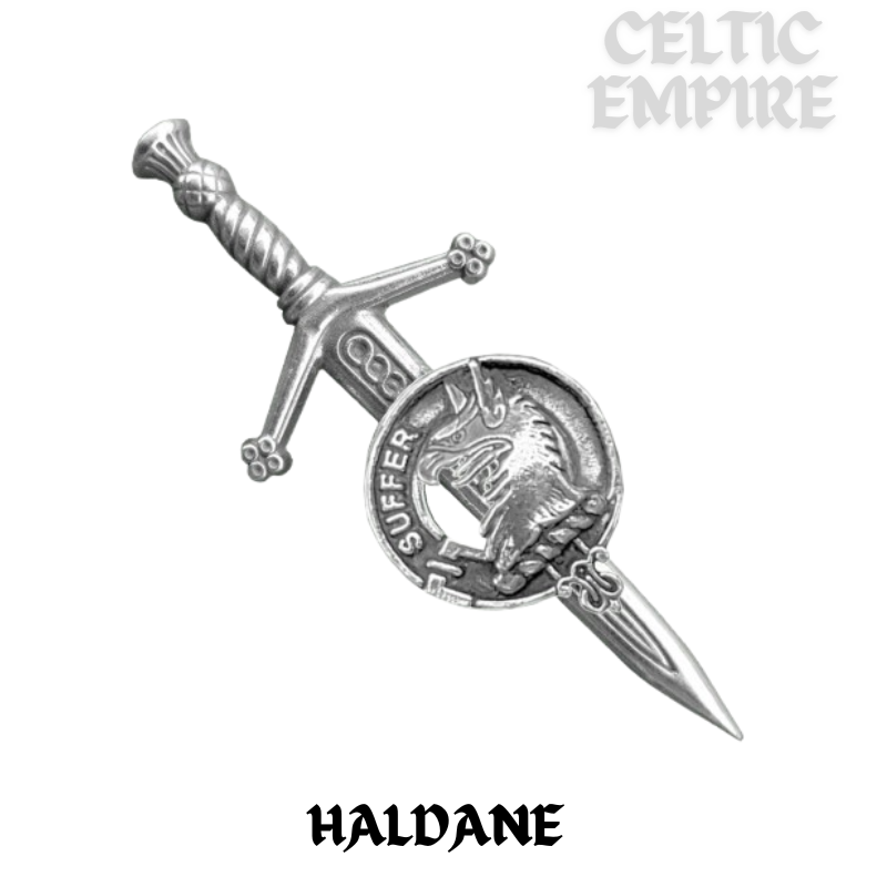 Haldane Scottish Small Family Clan Kilt Pin