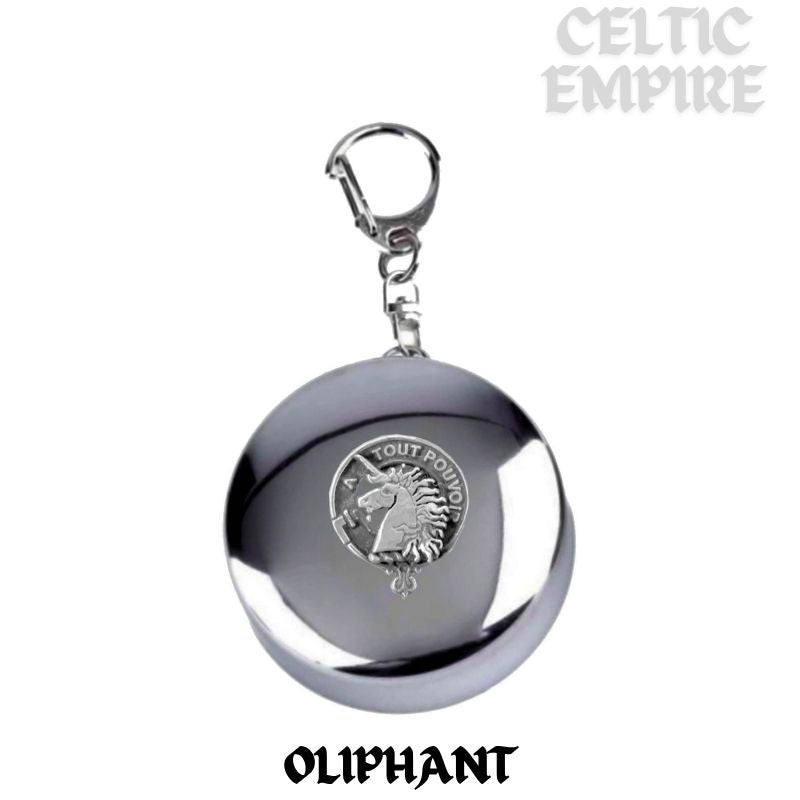 Oliphant Scottish Family Clan Crest Folding Cup Key Chain