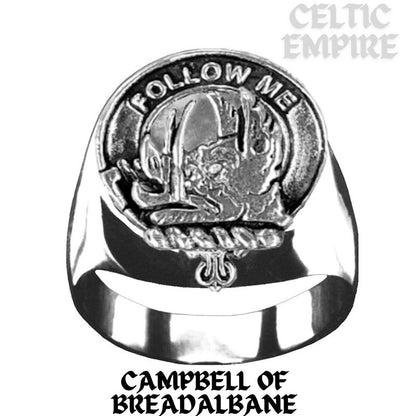 Campbell Breadalbane Scottish Family Clan Crest Ring