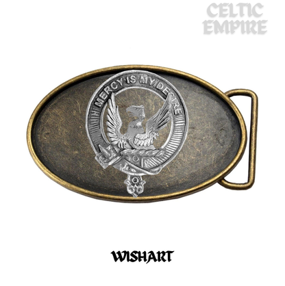 Wishart Family Clan Crest Regular Buckle