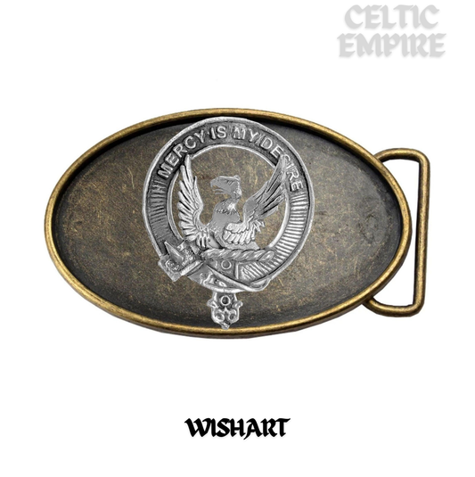 Wishart Family Clan Crest Regular Buckle