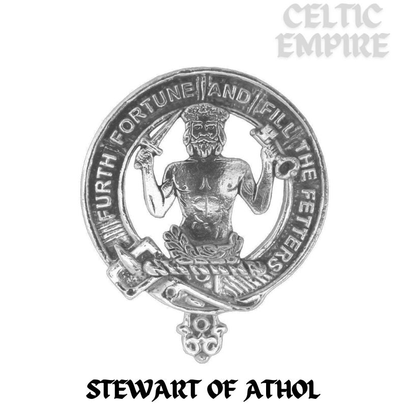 Stewart (Athol) Family Clan Stainless Steel Key Ring