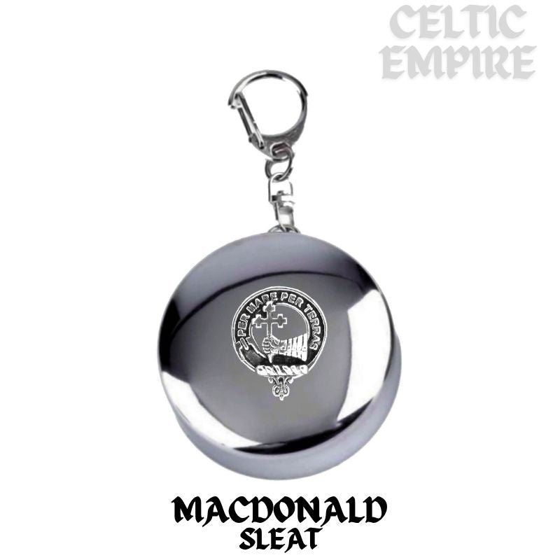 MacDonald (Sleat) Scottish Family Clan Crest Folding Cup Key Chain